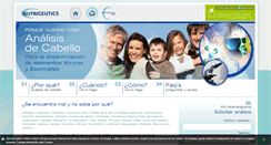 Desktop Screenshot of analisisdecabello.com